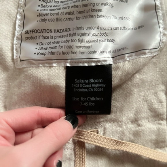 *SOLD* Sakura Bloom Linen Scout in ‘Flax’ Like New!! - Picture 7 of 7